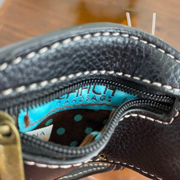 Chala Fat Cat Key Chain Fob Coin Purse Vegan Leather Purse Charm NEW - Picture 5 of 5